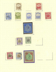 Collection on pages with a good number of VERY THEMATIC stamps, sets ...