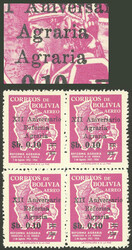 1905: Bolivia - Airmail stamps