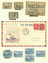 2040: Canadá - Airmail stamps