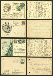 15 Covers or cards of years 1931 to 1956, several are illustrated, ...