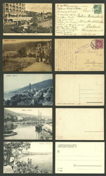 ABBAZIA: 7 Old postcards with very good views, several used with ...
