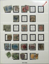 Collection in Lindner album with a large amount of rare and expensive ...