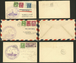 11 Airmail covers of years 1932 to 1945, several sent to Argentina, ...