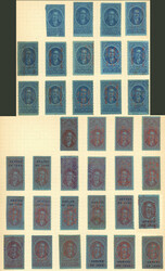 6605: EE. UU. - Revenue stamps