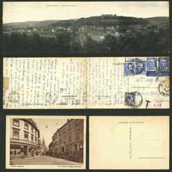 BITCHE: 12 Postcards and 1 photo with good views. Several of the ...