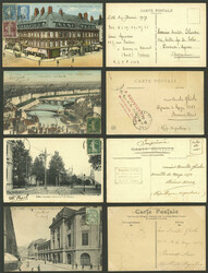 LILLE, LUNÉVILLE & LYON: 36 Old postcards, very good views can be ...