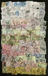 1880/1960: Box with MANY THOUSANDS of definitives, including many ...