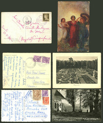 9 Covers or cards used between 1940 and 1960, most sent to Argentina. ...