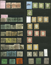 Collection in stockbooks, fairly complete and including many stamps ...