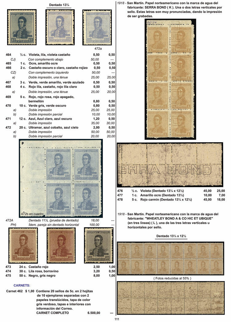 Image 7 for lot number 1 for Philatino #2547 - WORLDWIDE + ARGENTINA: Special December auction