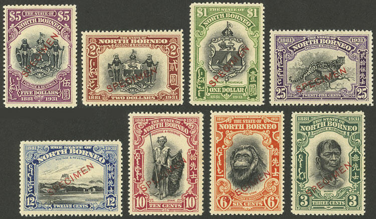 Sc.185/192, 1931 Animals, coat of arms, etc., cmpl. set of 8 values ...