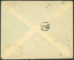 LARGE POSTAGE: Airmail cover sent from Manchester to Argentina on ...