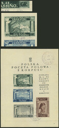 4985: Poland Post of the Poland Corps - Souvenir / miniature sheetlets