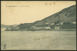 29/OC/1905 St. Pierre to Argentina, postcard franked with 5c. (5x Sc ...