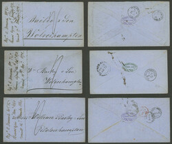 British offices in Buenos Aires: 3 Covers sent by Demarchi Hnos to ...