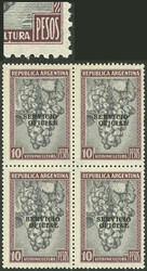 1715: Argentinia - Official stamps