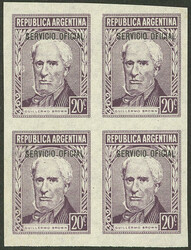 1715: Argentinia - Official stamps