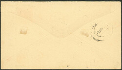 GJ.103, 1889 3c. Juárez Celman uprating the 5c. of a stationery ...