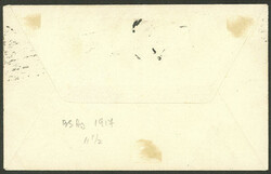 GJ.217, 2 pairs of ½c. Liberty (total 2c.) franking a cover with ...