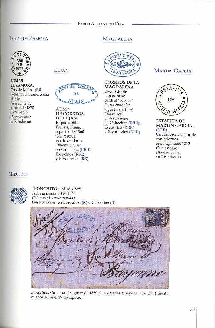 Image 3 for lot number 2 for Philatino #2549 -  Argentinien: 101 Rivadavias!