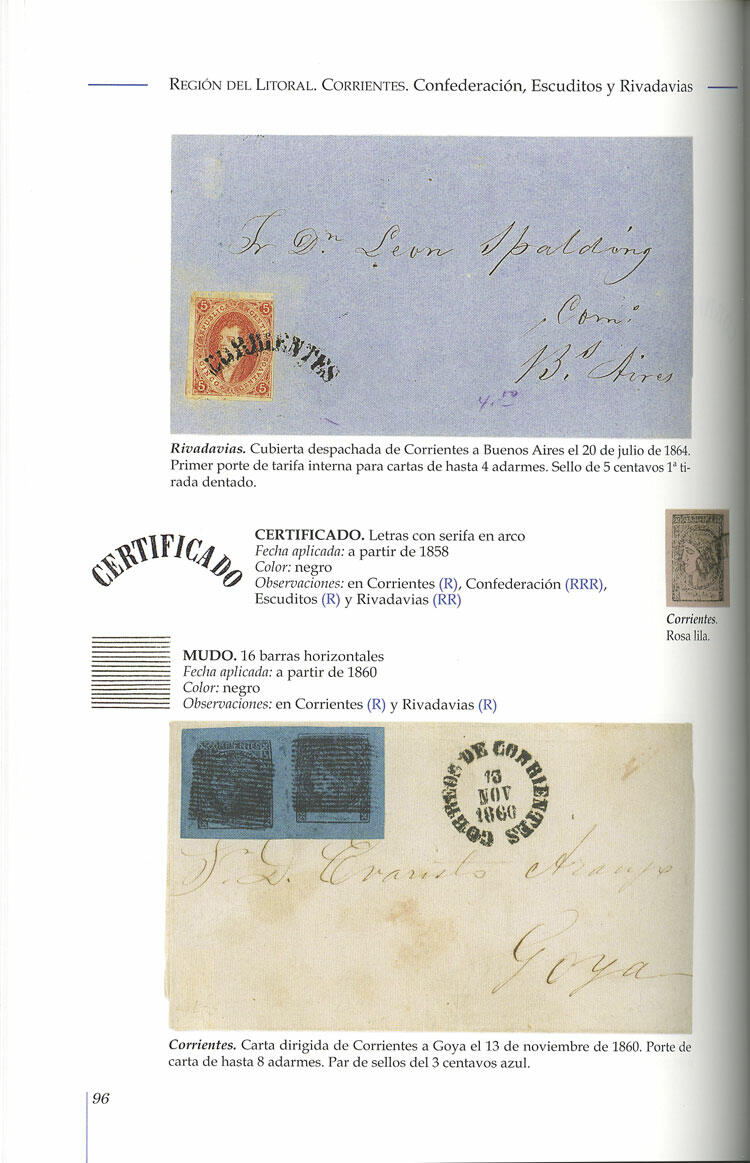 Image 5 for lot number 2 for Philatino #2549 -  Argentinien: 101 Rivadavias!