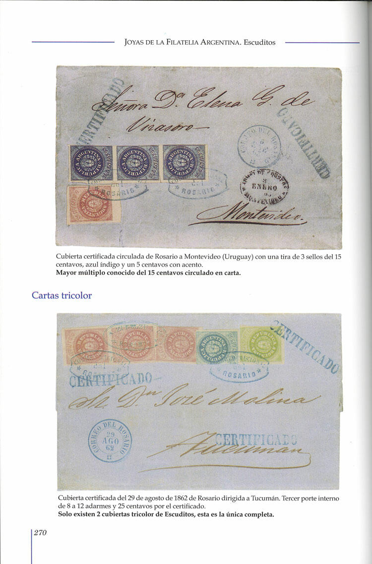 Image 16 for lot number 2 for Philatino #2549 -  Argentinien: 101 Rivadavias!