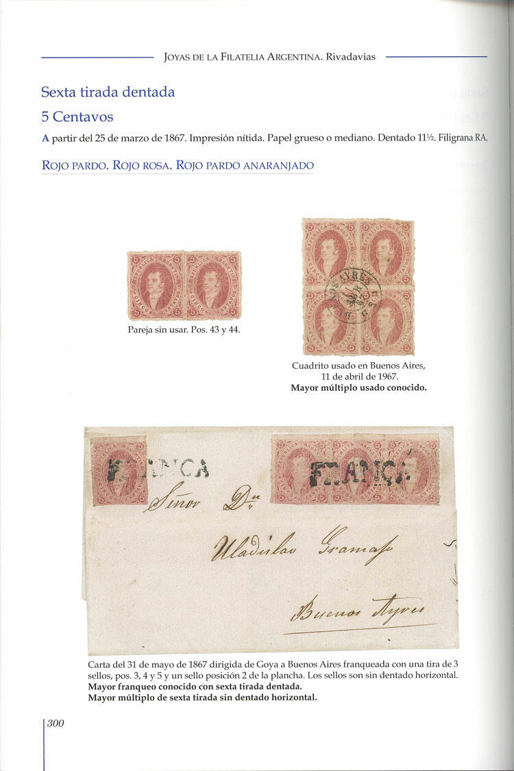 Image 21 for lot number 2 for Philatino #2549 -  Argentinien: 101 Rivadavias!