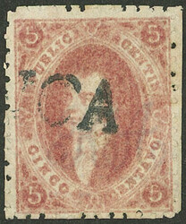 GJ.19, 2nd printing, very worn impression, problably the best example ...