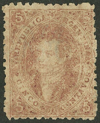 GJ.20, 3rd printing, mint, with defective impression due to worn ...