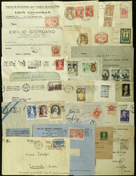 SLOGAN CANCELS: 23 Covers used between 1920s and 1960s with very ...