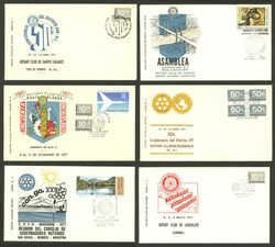 About 50 covers of Rotary districts of Argentina, with special ...