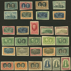 GJ.300 + other values, 33 PROOFS of different values of the set ...