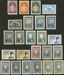 GJ.976/982, Centenary of Gral. San Martín, complete set of 7 values, ...