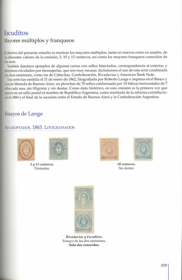 Image 13 for lot number 2 for Philatino #2604 - Argentina: Special February Auction