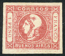 GJ.21a, with variety "1 without period", mint, excellent quality, ...