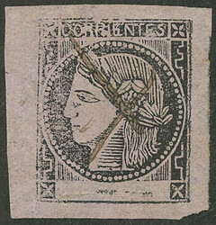 GJ.11, rose, type 6, pen cancelled, VF quality!
