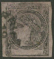 GJ.14, light lilac-rose, type 3, with datestamp of Corrientes, VF!