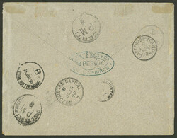 Cover used in Buenos Aires on 25/JUL/1890, franked with GJ.133 and ...