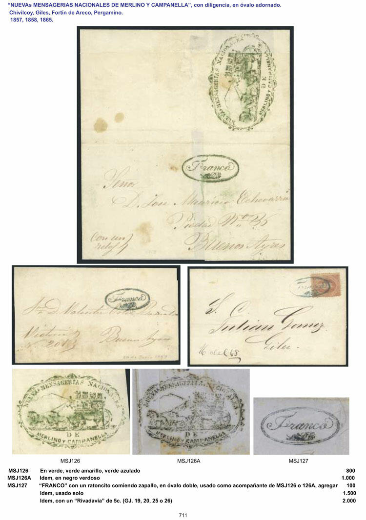 Image 31 for lot number 1 for Philatino #2605 - Argentina: Selection