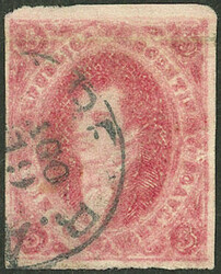 GJ.34, 5c. 8th printing, cancelled "TIGRE - B. A." (+ 100%) for 19/AU ...