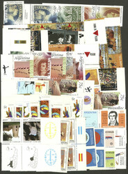Large number of modern stamps, all MNH, VF quality