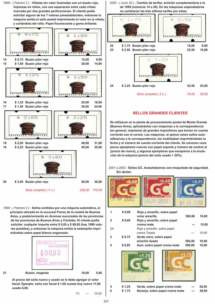 Image 15 for lot number 1 for Philatino #2606 -  Argentinien: Selection of "Rivadavias"