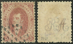 GJ.19c, 1st printing, very clear impression, INVERTED WATERMARK ...