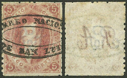 GJ.19, 2nd printing, printed on VERY THIN PAPER, used in San Luis ...