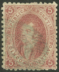 GJ.19N, 1st printing, absolutely clear impression, with greenish blue ...