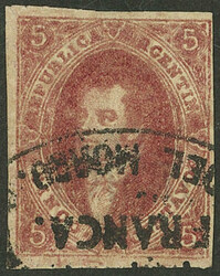 GJ.25, 4th printing, very nice cancel of EL MORRO (+300%), excellent ...