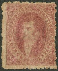 GJ.25a, 4th printing, complete DOUBLE IMPRESSION (more separeted ...