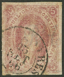 GJ.25e, 4th printing, poorly wiped plate variety, used in Buenos ...