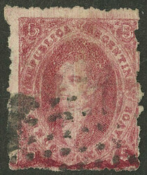 GJ.25n, 4th printing, with very notable SCRATCHED PLATE variety ...