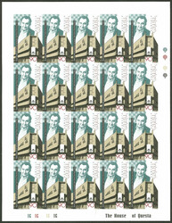 Sc.539, 1996 Chess grandmaster Tigran Petrosian, complete sheet of 20 ...